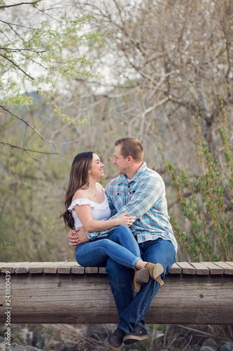 Happy Couple in nature