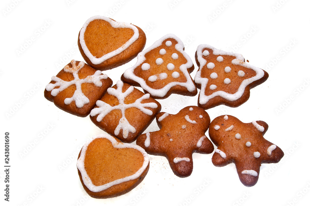 cookie isolated on white background cookie isolated on white background