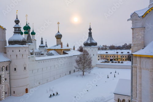 View of the Rostov Kremlin from the belfry