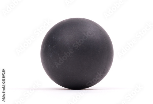 Squash ball isolated on white