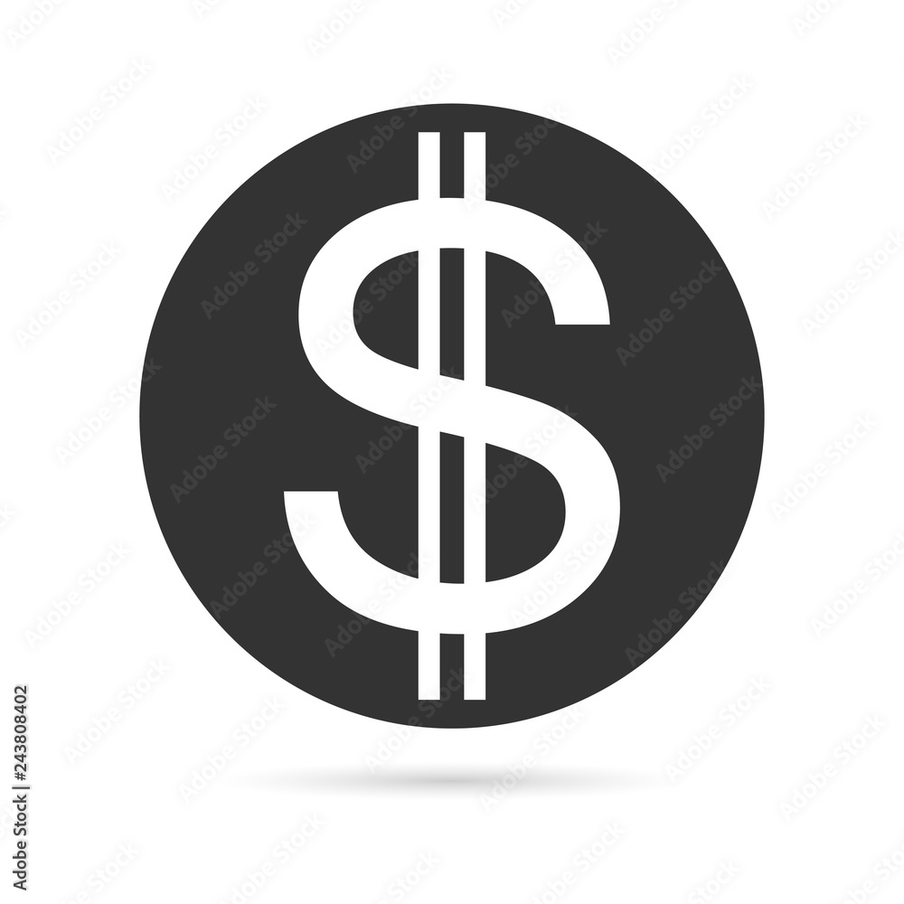The money sign icon. Vector - Vector The money sign icon. Vector - Vector