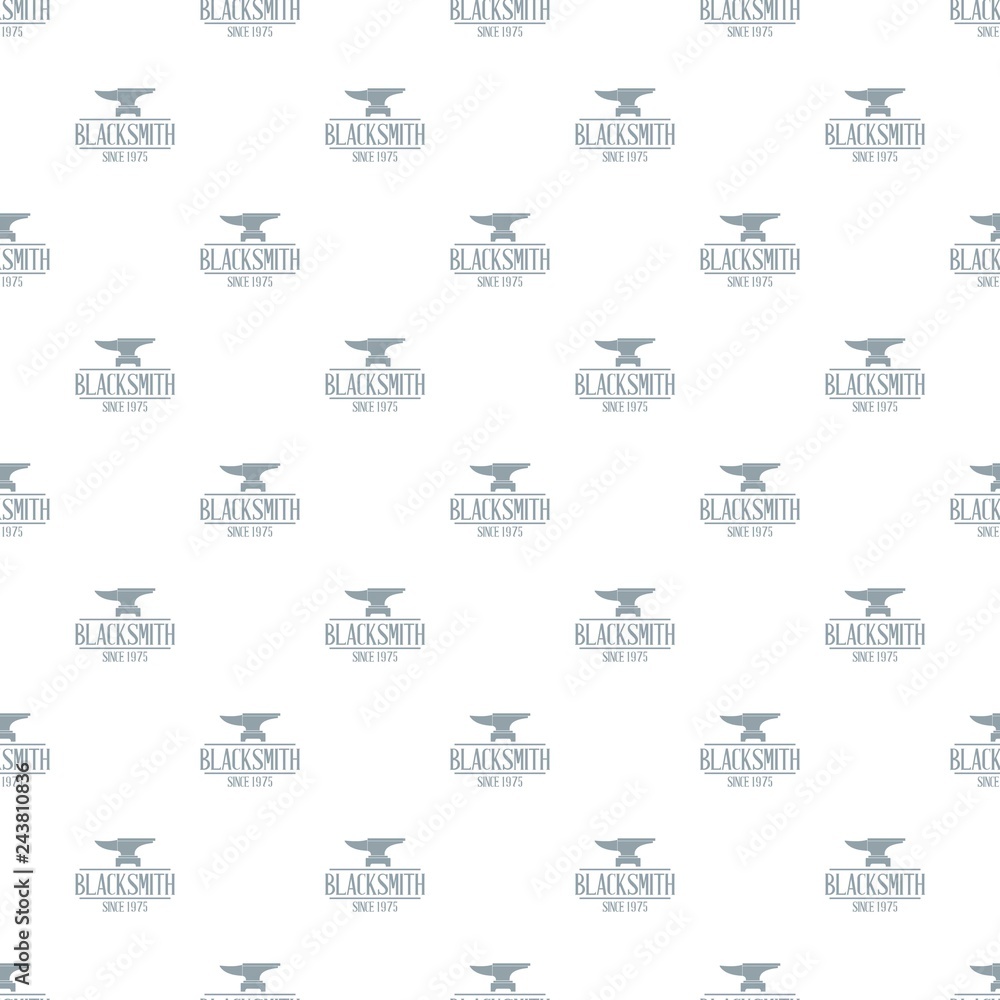 Master blacksmith pattern vector seamless repeat for any web design