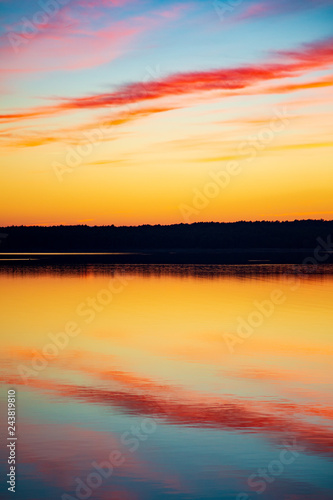 Sonnenuntergang in allen Farben