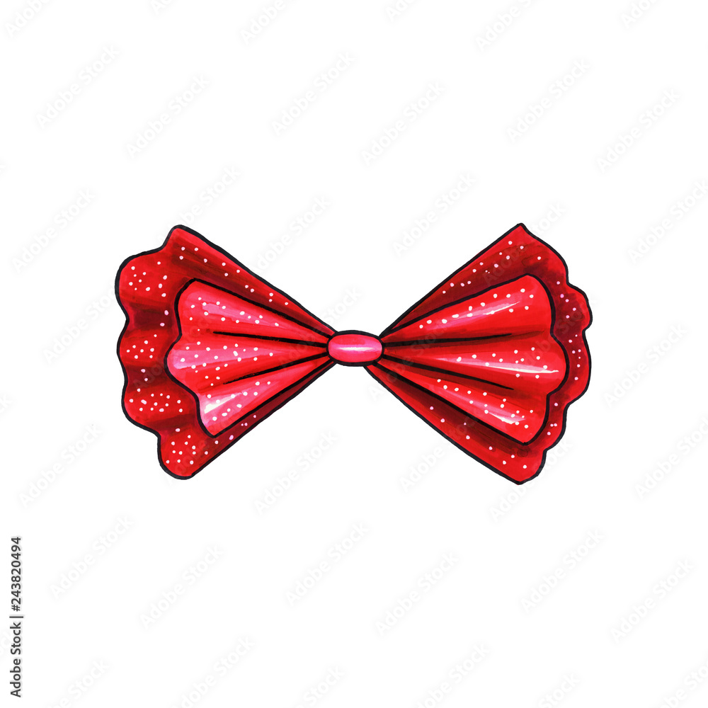 red bow clipart