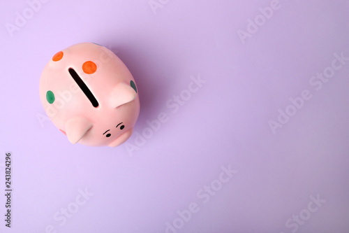 pink piggy bank