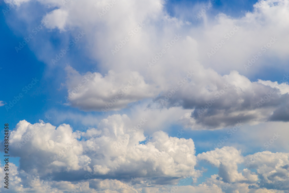 Clouds against blue sky as abstract background Clouds against blue sky as abstract background