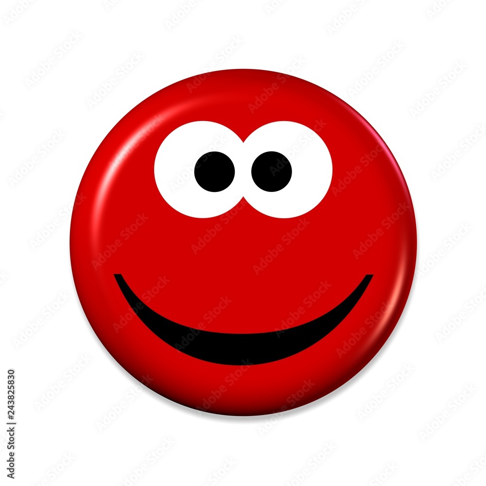 Emoji mit fröhlichen Gesichtsausdruck Emoji mit fröhlichen Gesichtsausdruck