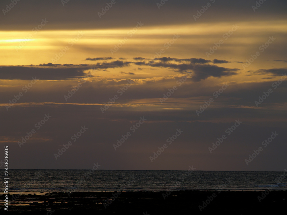 calm evening at the atlantic coast (Ile d'Oleron)