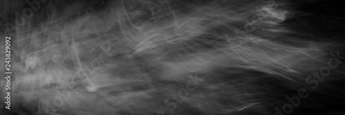 abstract white lines on a black background.