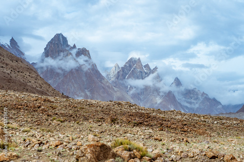 Trango Towers in Pakistan photo