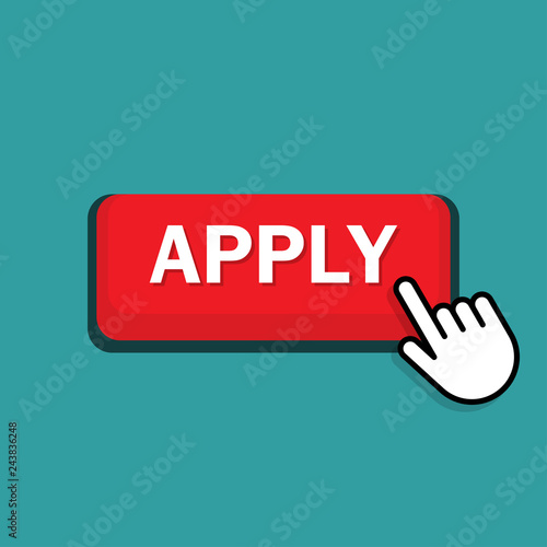 hand pushing on apply now button.
