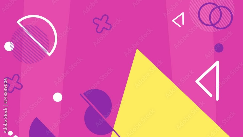 Abstract Shape Loop Animated Color Background Abstract Shape Loop Animated Color Background