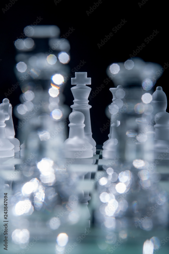 chess pieces on board chess pieces on board