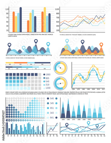 Flowcharts with Information in Visual Form Data