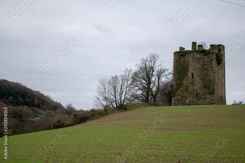 Irish Castle falling to ruin in South West Cork. Medieval marvels, elegant family homes and dramatic ruins, Ireland's remarkable castles are filled with centuries of stories.