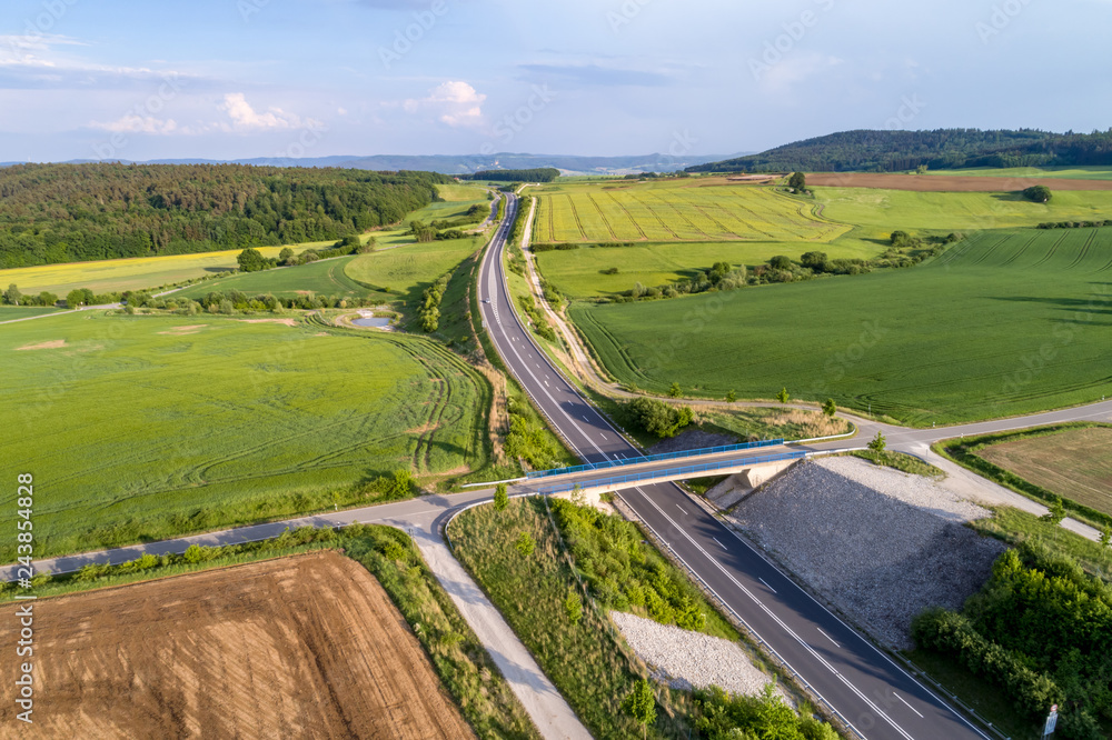 stretch of the autobahn