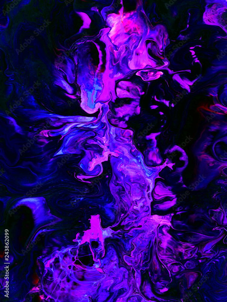 Neon abstract hand painted background Neon abstract hand painted background