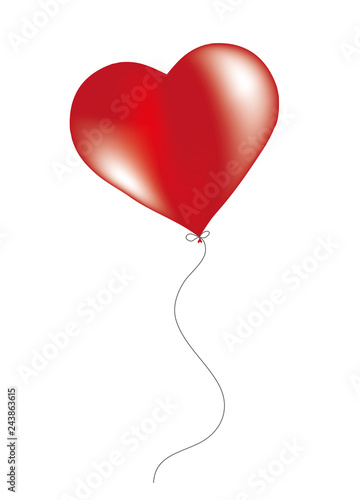Herz Luftballon