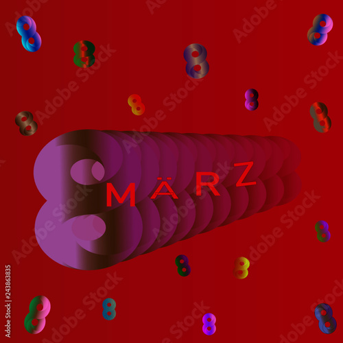 Tag der glücklichen Frauen - 8. März