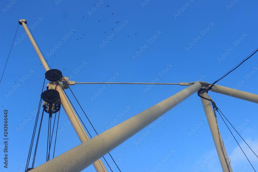 Fototapeta premium ship crane