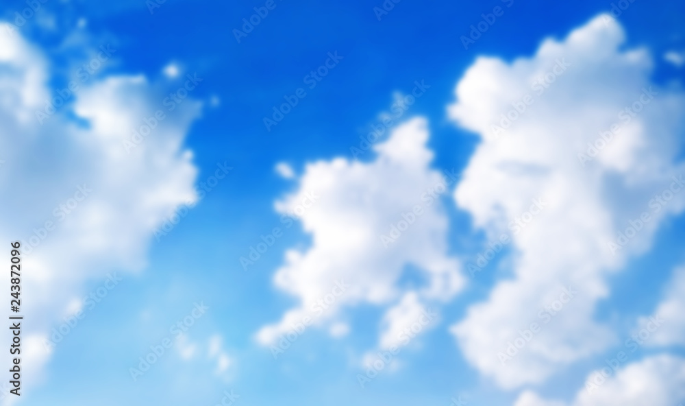 blue sky with cloud, blurred background,layout for the designer blue sky with cloud, blurred background,layout for the designer