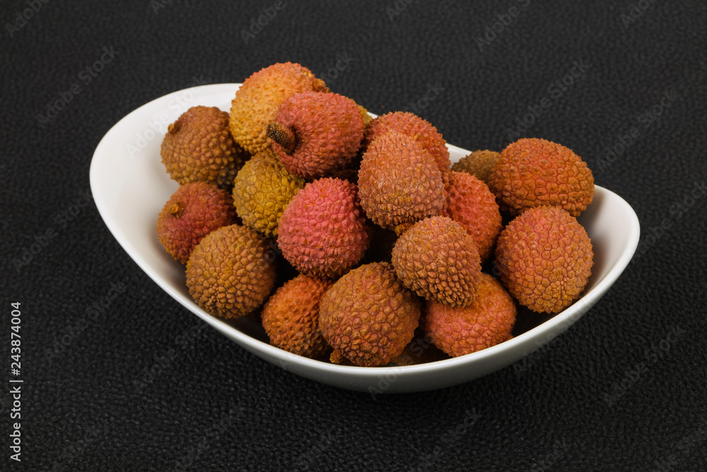 Tropical fruit lychee Tropical fruit lychee