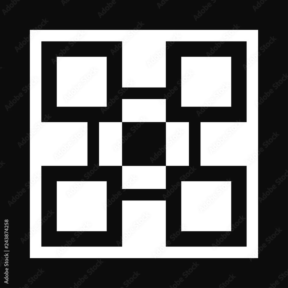 Vector modern geometric tile pattern. Abstract art deco geometrical vintage background Vector modern geometric tile pattern. Abstract art deco geometrical vintage background