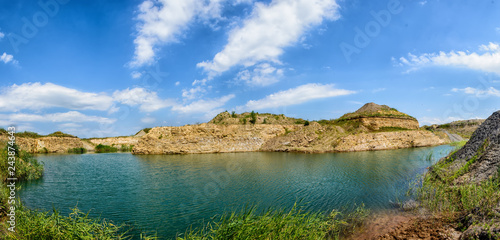 View of an abandoned coal mine on the outskirts of Mospino near Donetsk © Юрий