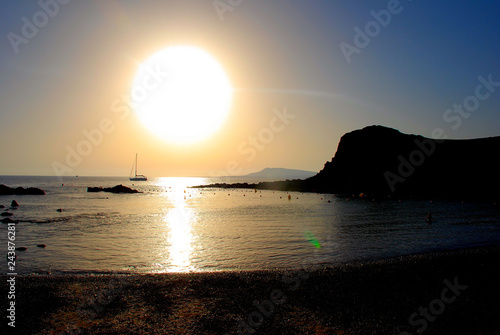 PLAYA DE PAPAGAYO EN LANZAROTE. ISLAS CANARIAS