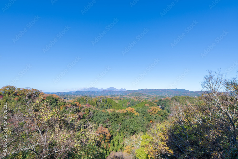 秋の岡城址【大分県】