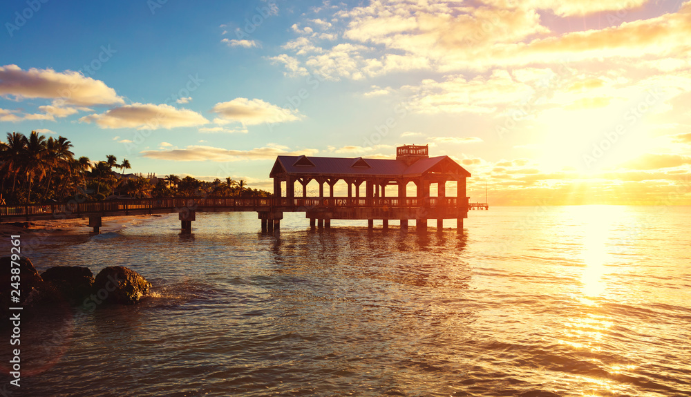 Naklejka premium Key West sunrise