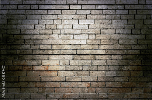 old, vintage brick wall, free space, stone wall.