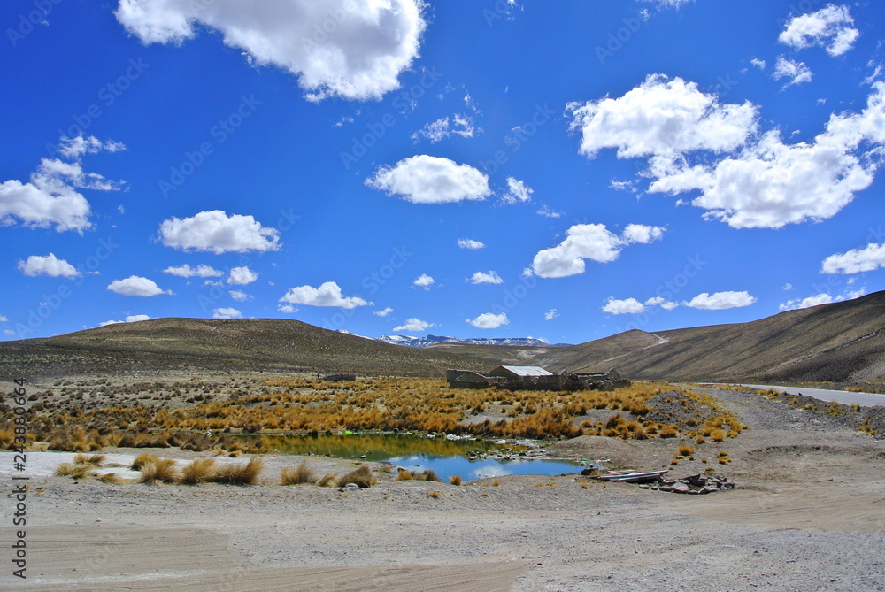 Landschaft in Peru, Nähe Arequipa, Colca-Tal Landschaft in Peru, Nähe Arequipa, Colca-Tal