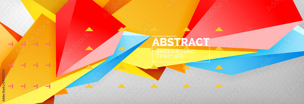3d polygonal shape geometric background, triangular modern abstract composition 3d polygonal shape geometric background, triangular modern abstract composition
