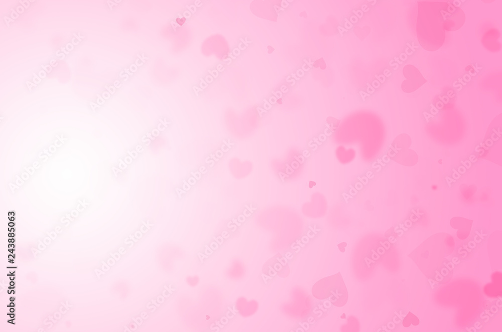 Valentine's day background with hearts. Valentine's day background with hearts.