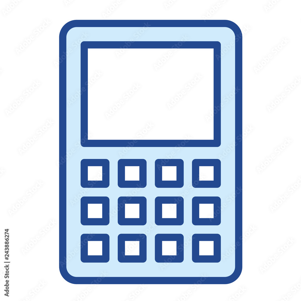 Taschenrechner Vector Icon Illustration Taschenrechner Vector Icon Illustration