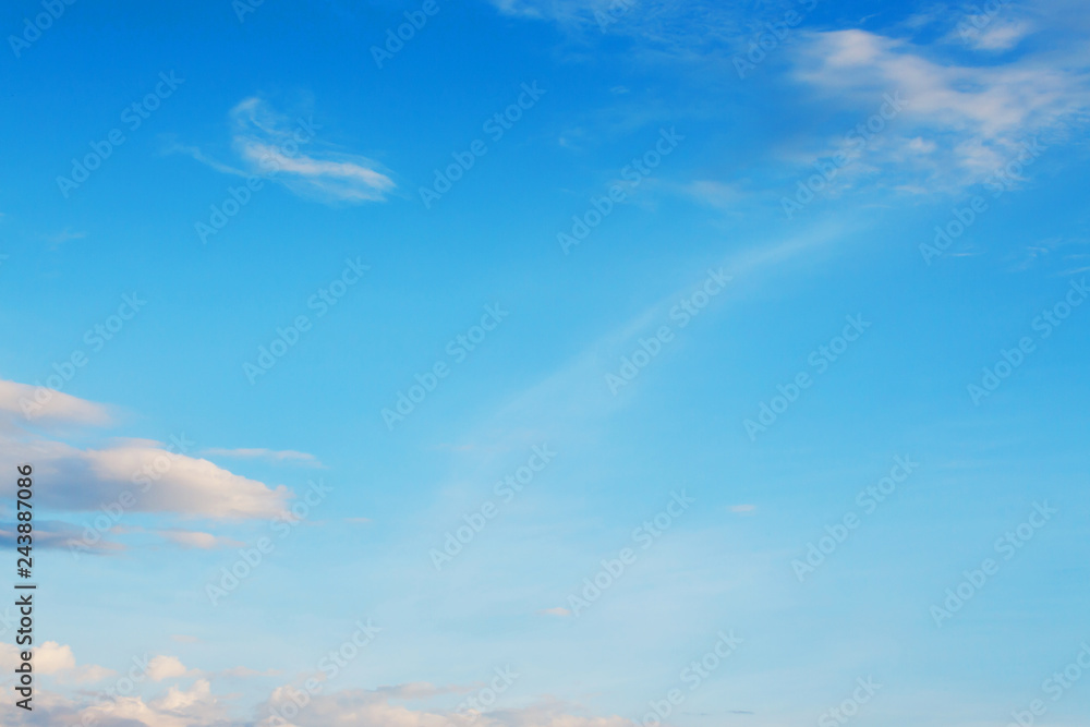 Fototapeta premium cloudy on blue sky