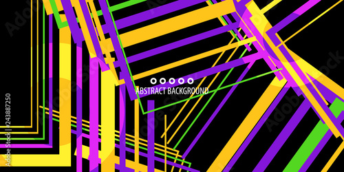 Geometric colorful abstract background