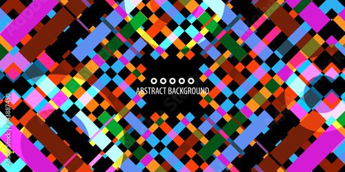Geometric colorful abstract background
