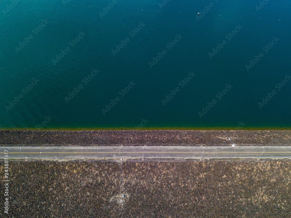 Fototapeta premium Ratchaprapha Dam in Surat Thani province