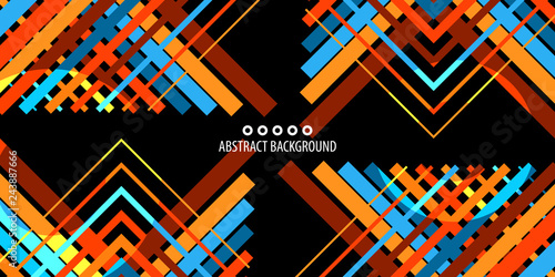 Geometric colorful abstract background