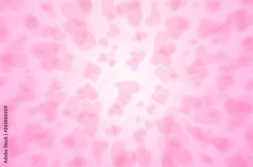 Abstract background to the Valentine's day
