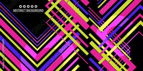 Geometric colorful abstract background