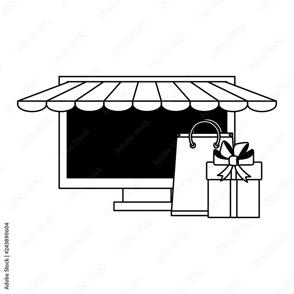 online store computer with gifts online store computer with gifts