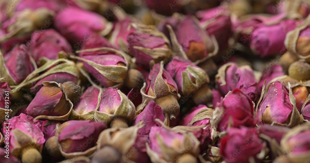 Herbal rose tea