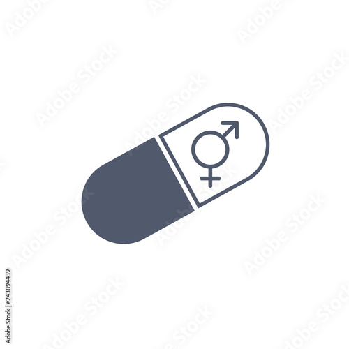 Male Female Gender Sign pil...