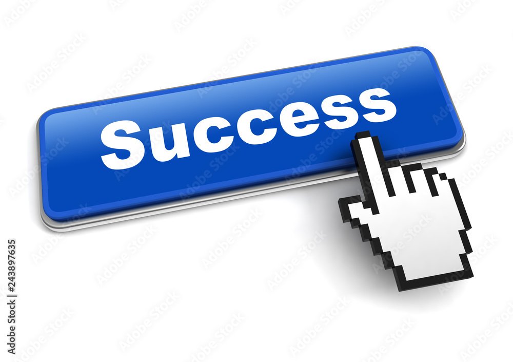 success concept 3d illustration isolated success concept 3d illustration isolated