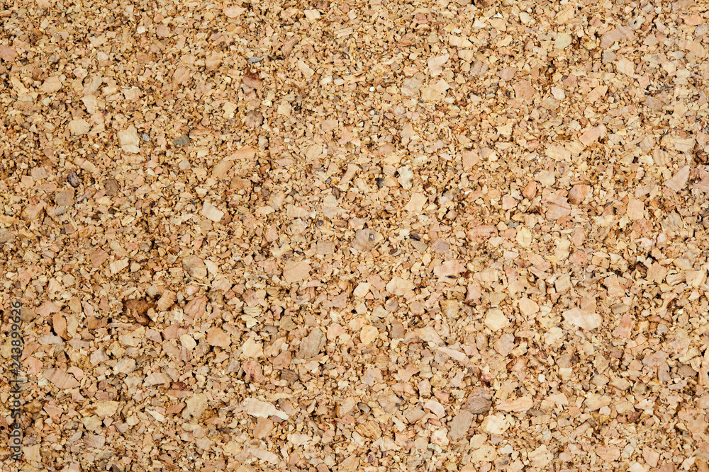 Pressed cork background Pressed cork background