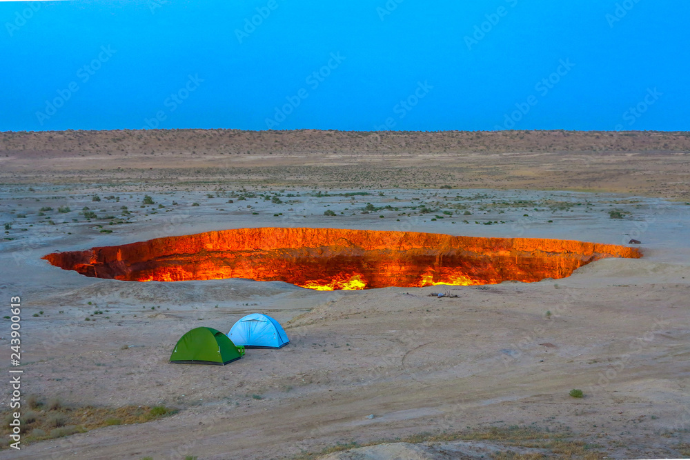 Darvaza Gas Crater Pit 10