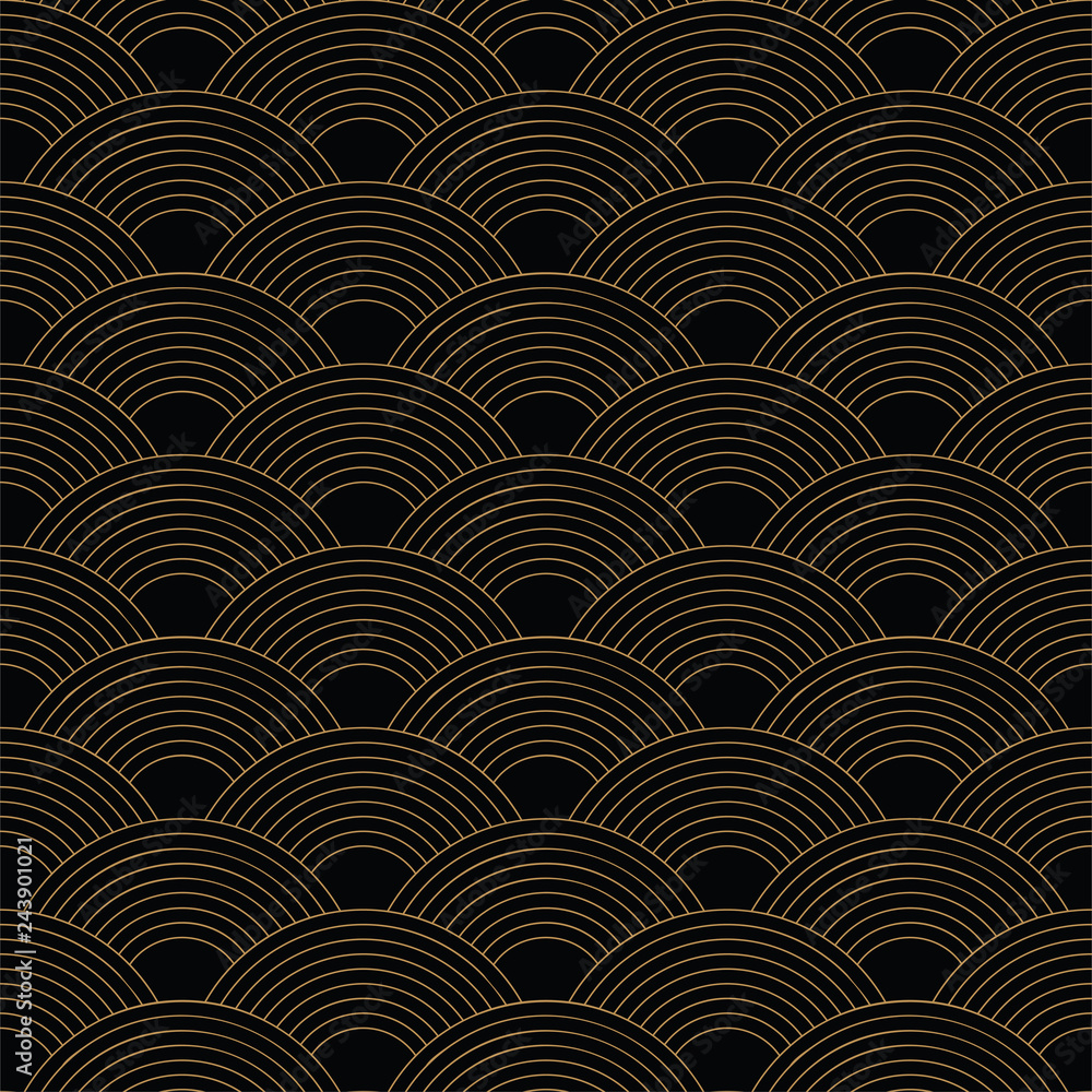 Seamless pattern. Wave. Fish scales texture. Vector illustration. Scrapbook, gift wrapping paper, textiles. Simple background Seamless pattern. Wave. Fish scales texture. Vector illustration. Scrapbook, gift wrapping paper, textiles. Simple background